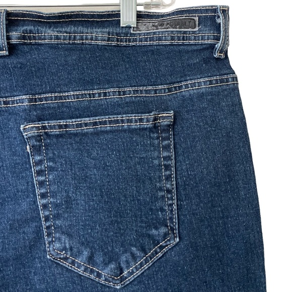 Slimming Look Boot Cut Stretch Jeans Womens Plus Size 18W Gloria Vanderbilt - Picture 10 of 12